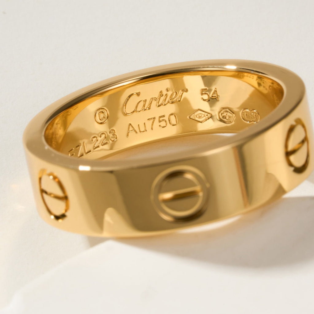 [LUXE JEWELRY] LOVE RING 5.5MM NO DIAMOND