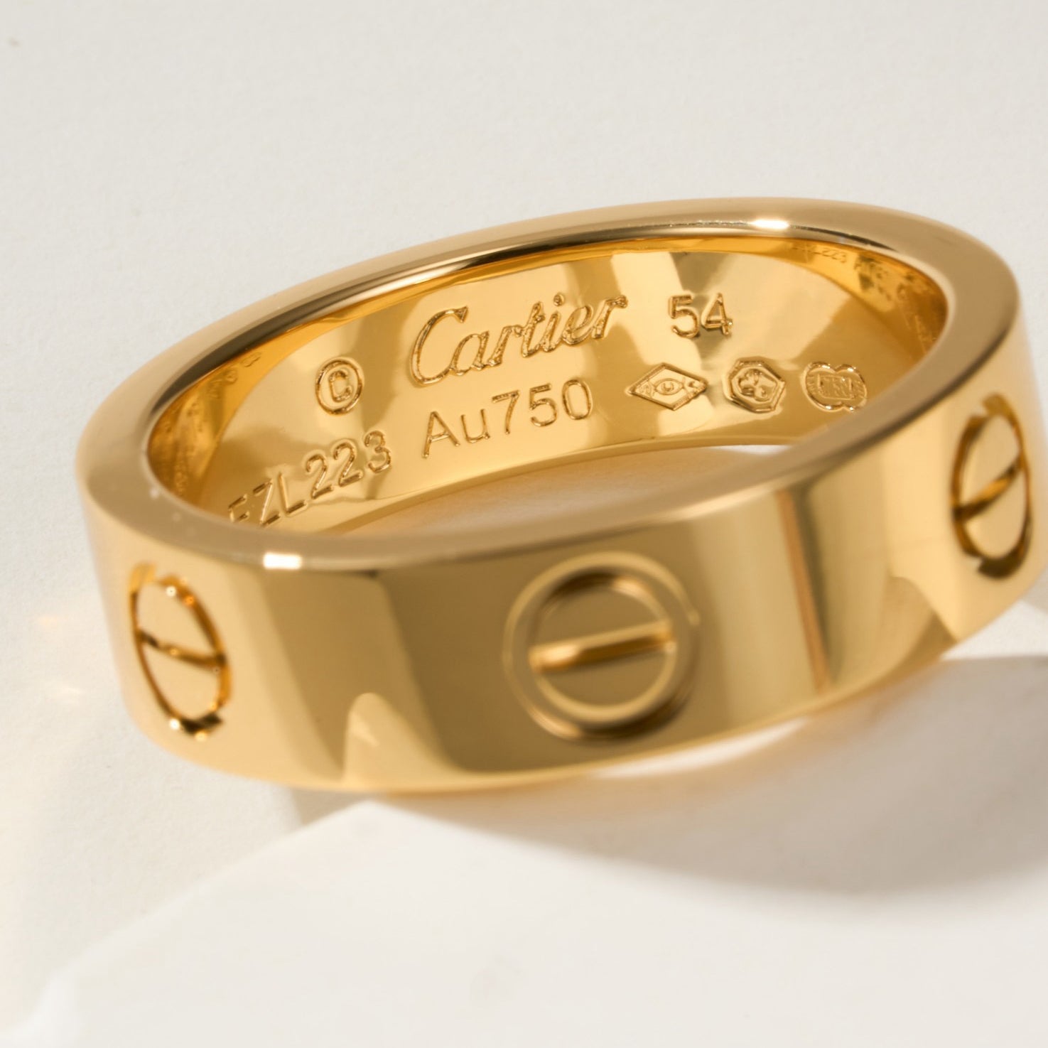 [LUXE JEWELRY] LOVE RING 5.5MM NO DIAMOND
