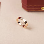 [LUXE JEWELRY] LOVE 4MM 1 DIAMOND RING