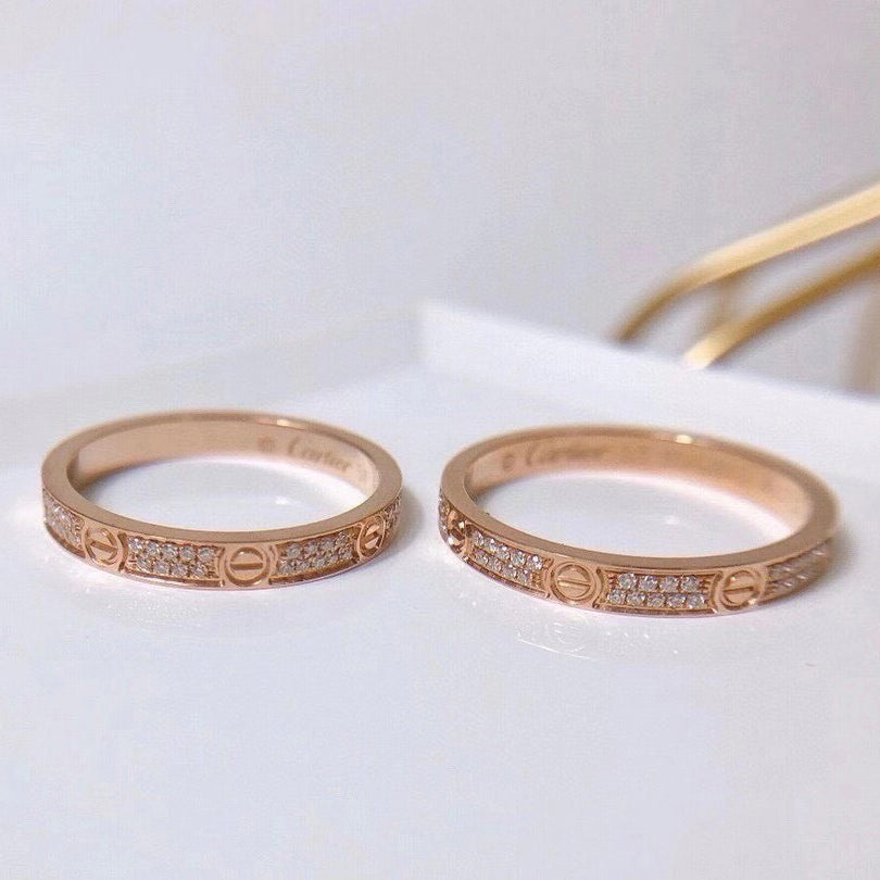 [LUXE JEWELRY] LOVE RING 2.65MM DIAMOND