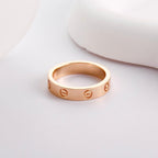 [LUXE JEWELRY] LOVE RING 3.6 MM NO DIAMOND