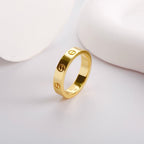[LUXE JEWELRY] LOVE RING 3.6 MM NO DIAMOND