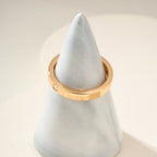 [LUXE JEWELRY] LOVE RING 4MM 1 DIAMOND