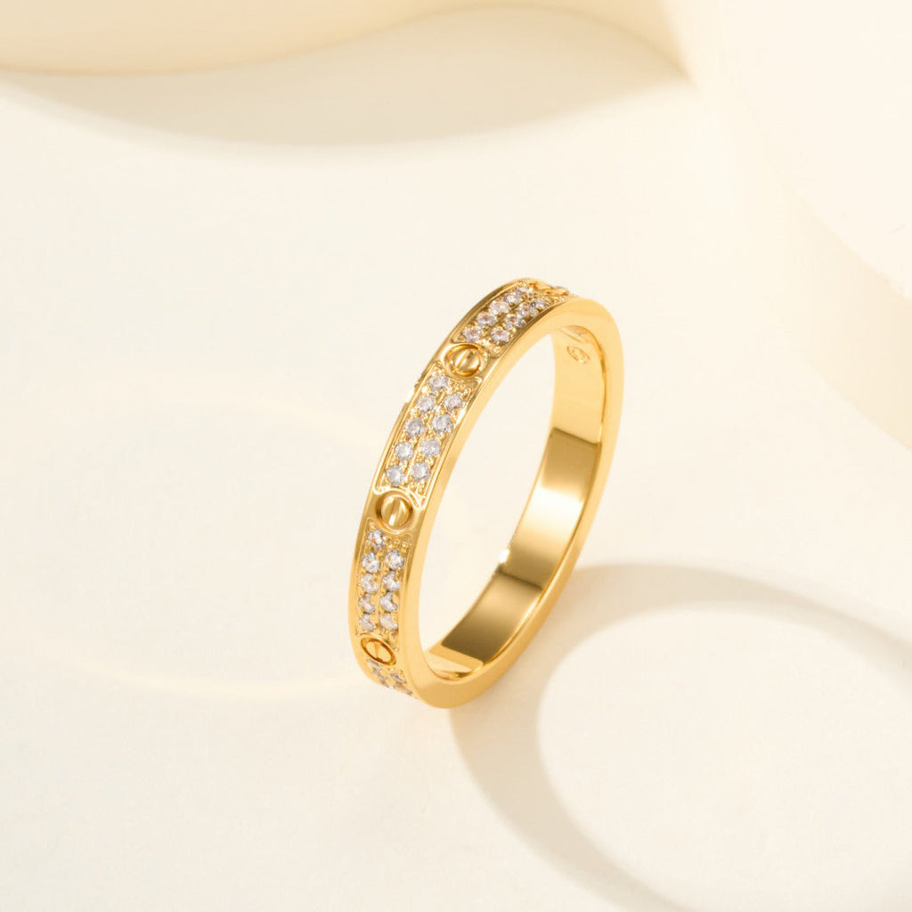 [LUXE JEWELRY] LOVE RING 2.65MM DIAMOND