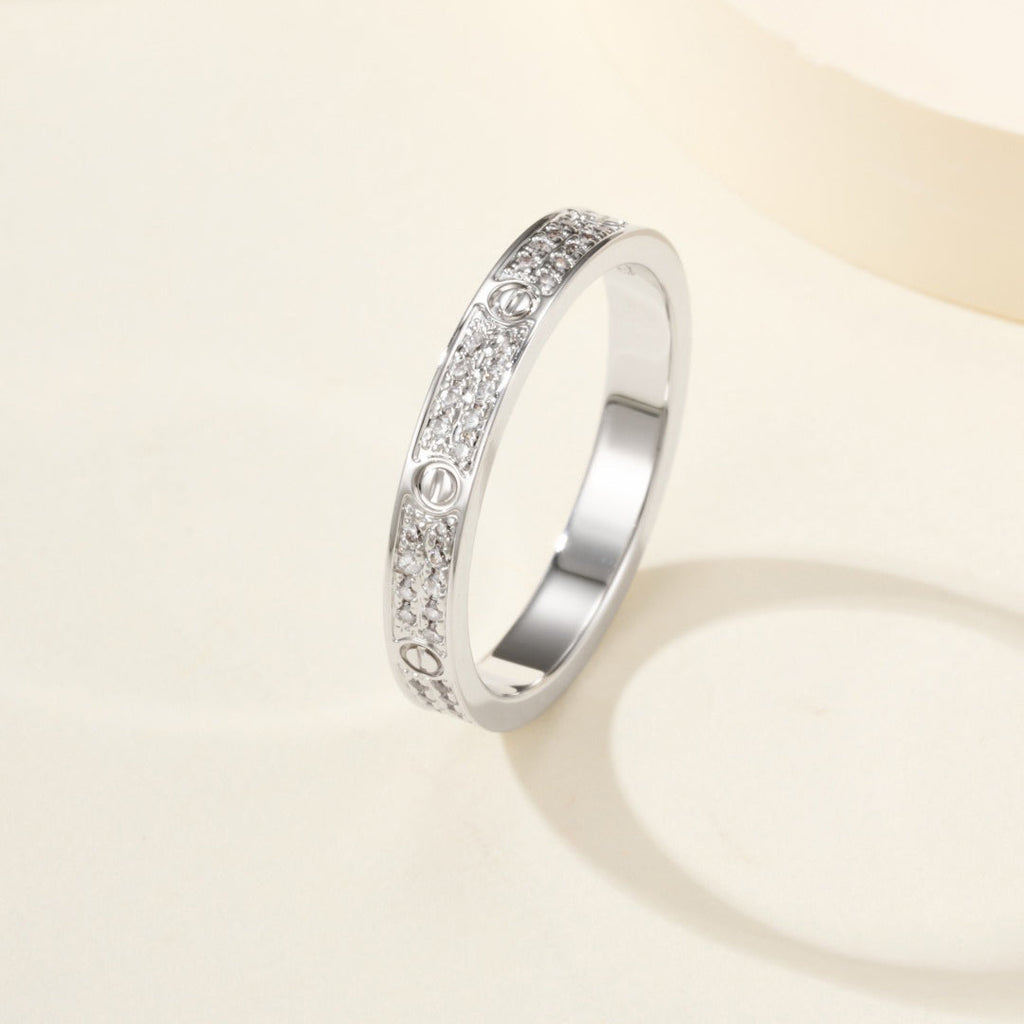 [LUXE JEWELRY] LOVE RING 2.65MM DIAMOND