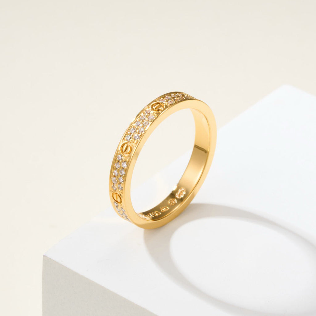 [LUXE JEWELRY] LOVE RING 2.65MM DIAMOND