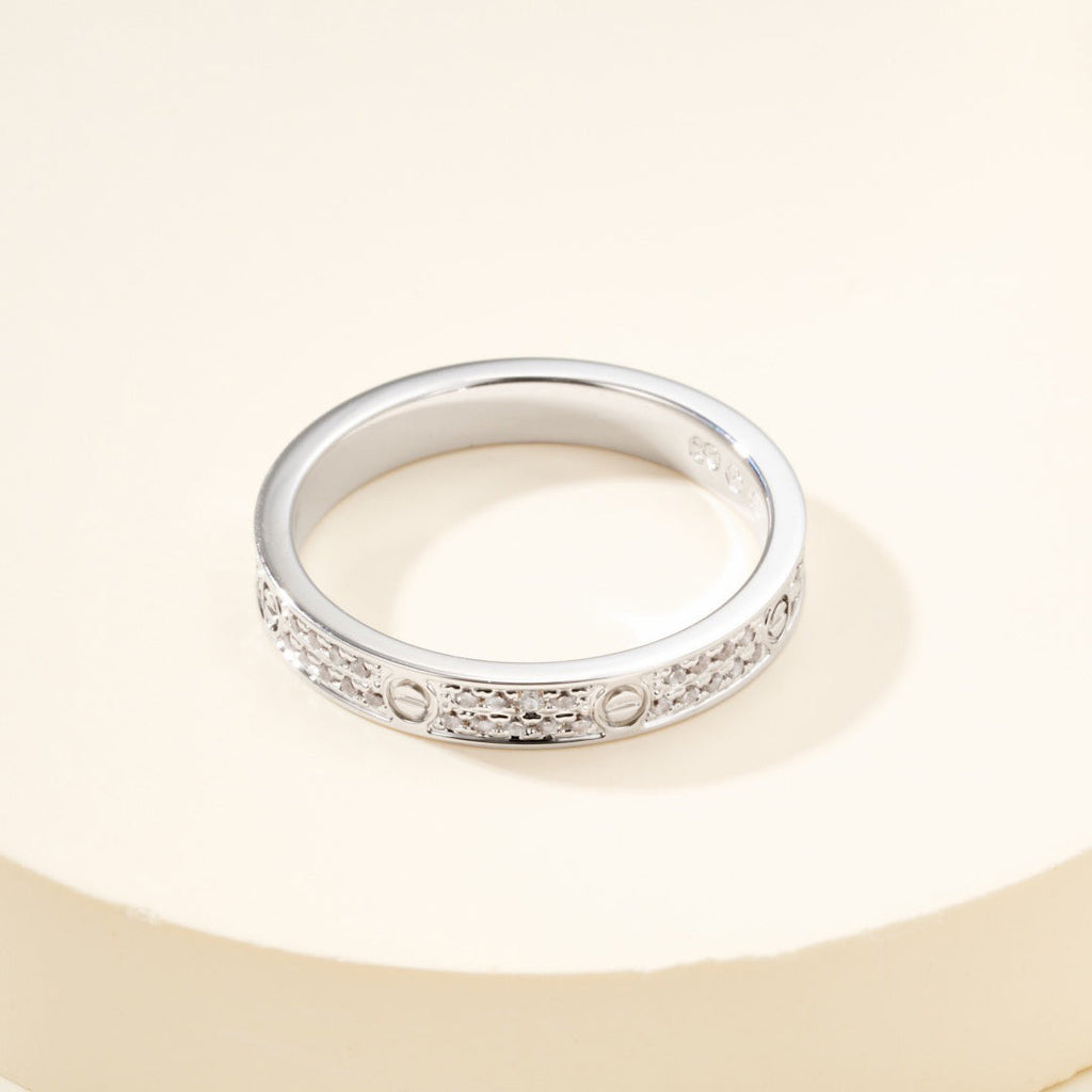 [LUXE JEWELRY] LOVE RING 2.65MM DIAMOND