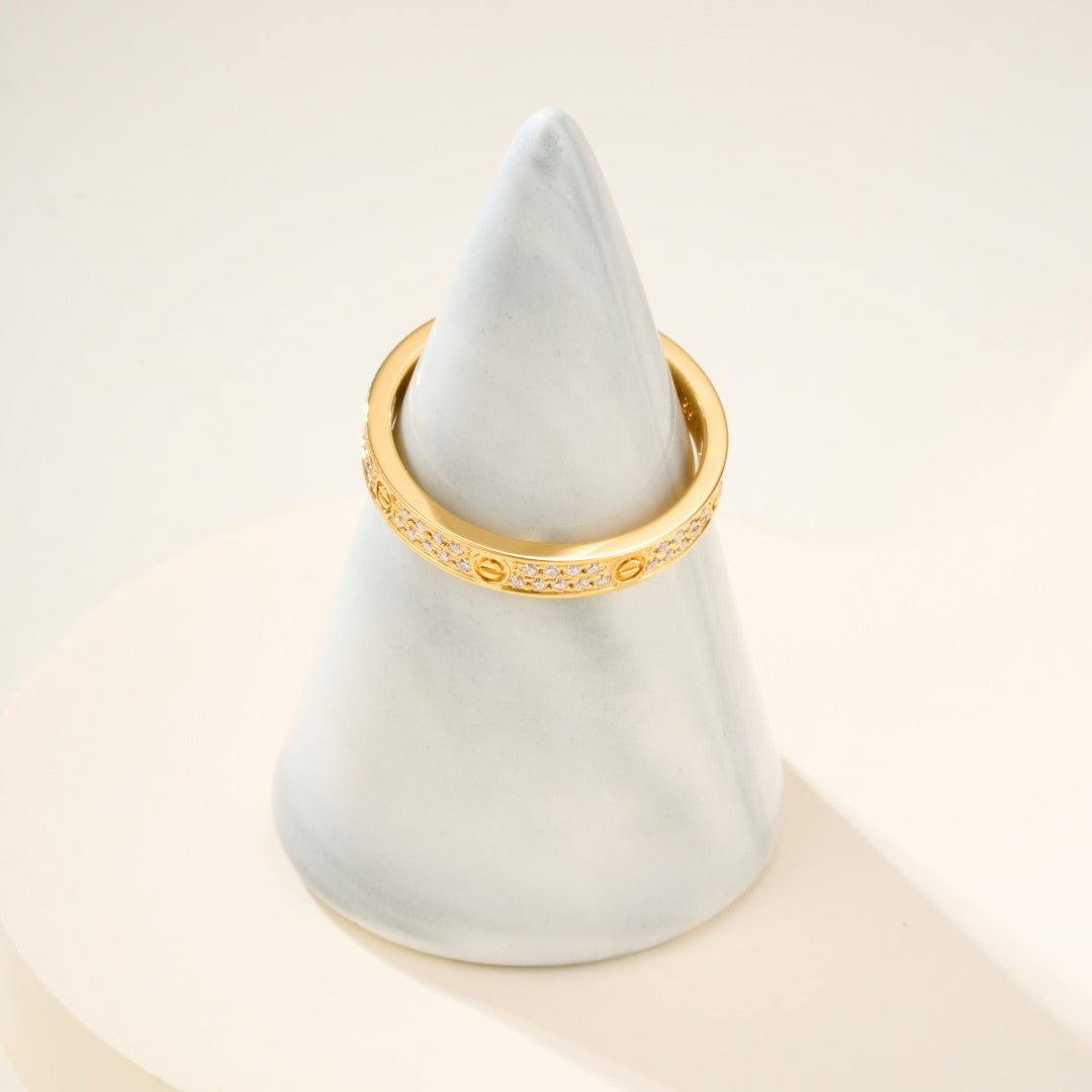[LUXE JEWELRY] LOVE RING 2.65MM DIAMOND