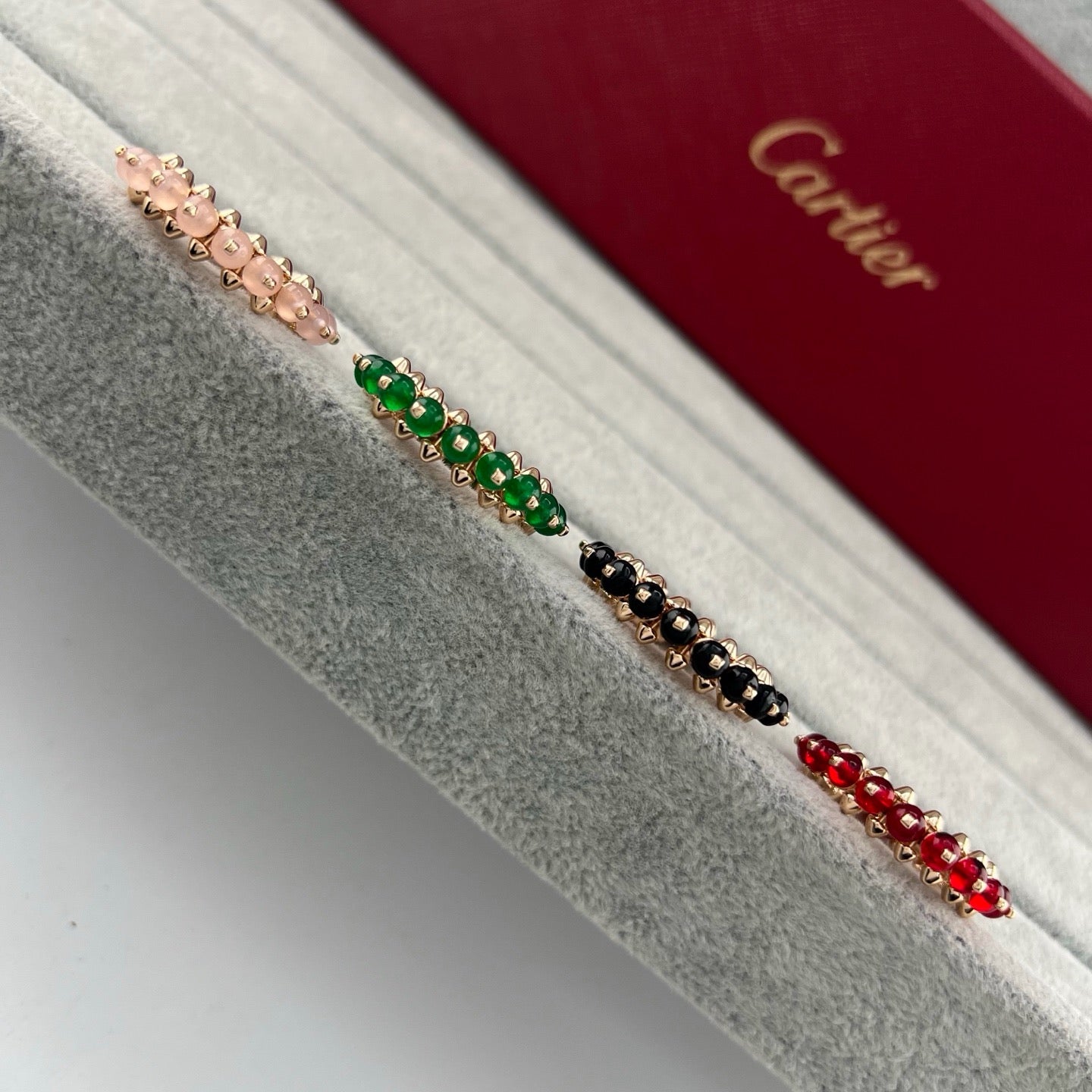 [LUXE JEWELRY] CLASH 7.9MM AGATE CHALCEDONY RING