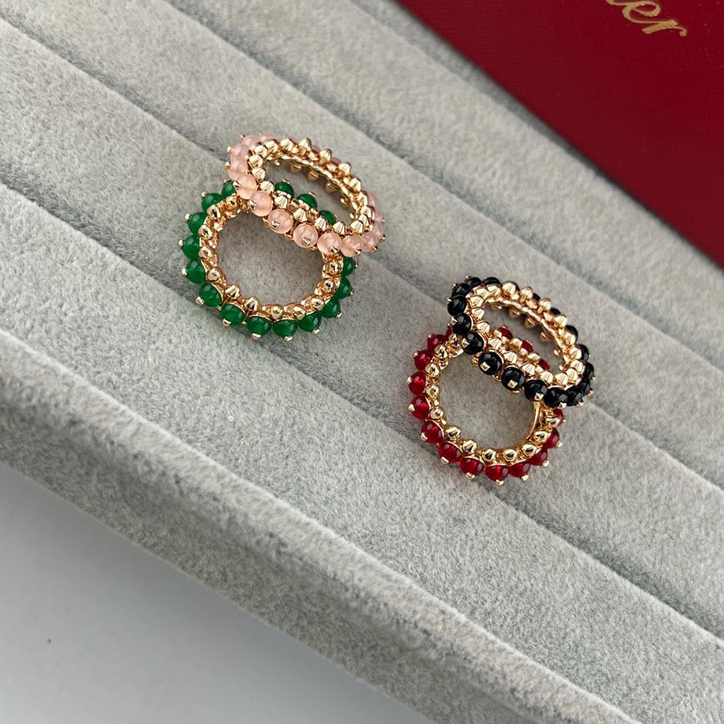 [LUXE JEWELRY] CLASH 7.9MM AGATE CHALCEDONY RING
