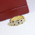[LUXE JEWELRY] PANTHERE SPOTTED FULL DIAMOND RING