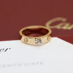 [LUXE JEWELRY] LOVE RING 3.6MM 1 BIG DIAMOND