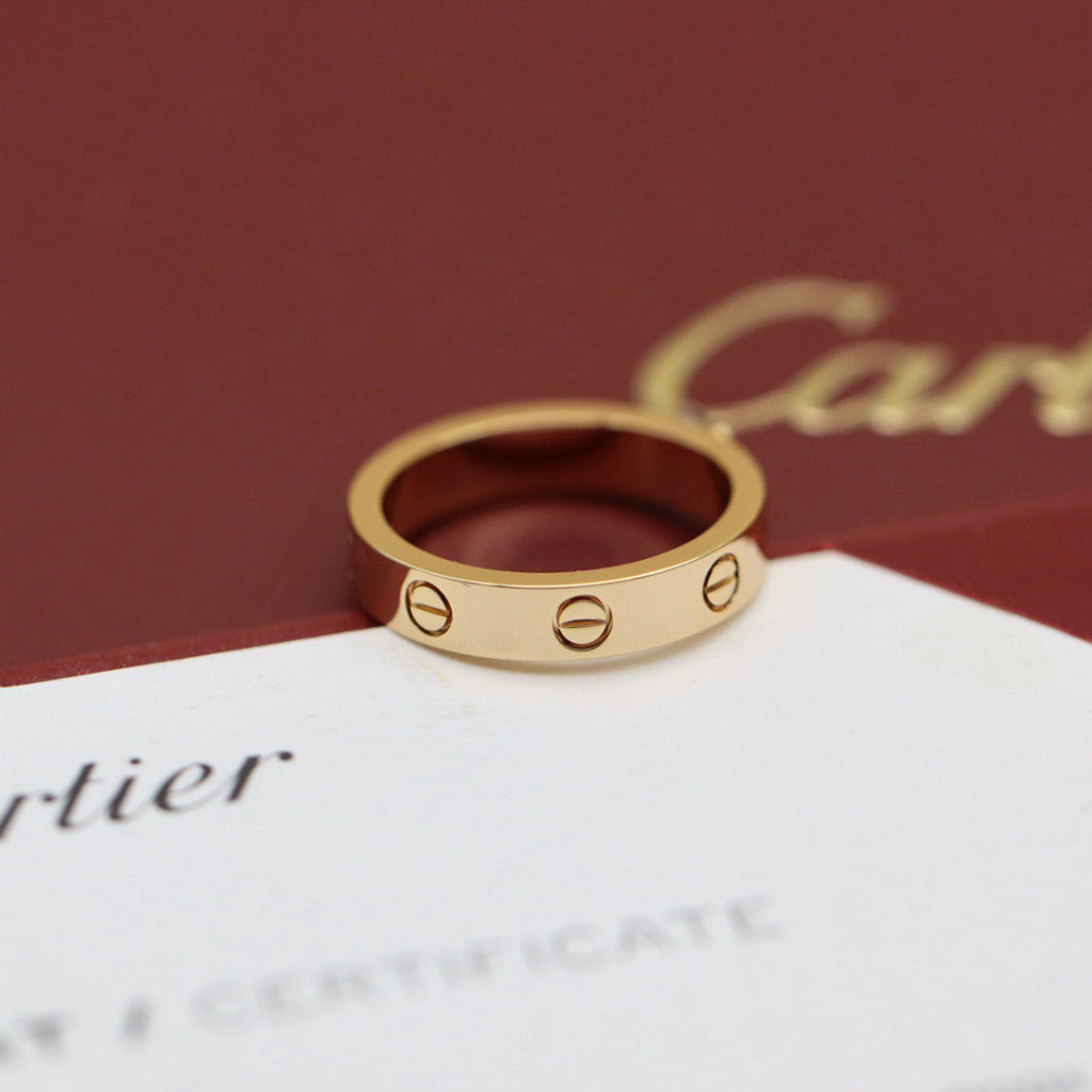 [LUXE JEWELRY] LOVE RING 3.6MM 1 BIG DIAMOND
