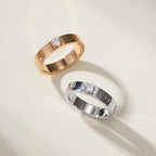 [LUXE JEWELRY] LOVE RING 3.6MM 1 BIG DIAMOND