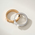 [LUXE JEWELRY] LOVE RING 3.6MM 1 BIG DIAMOND