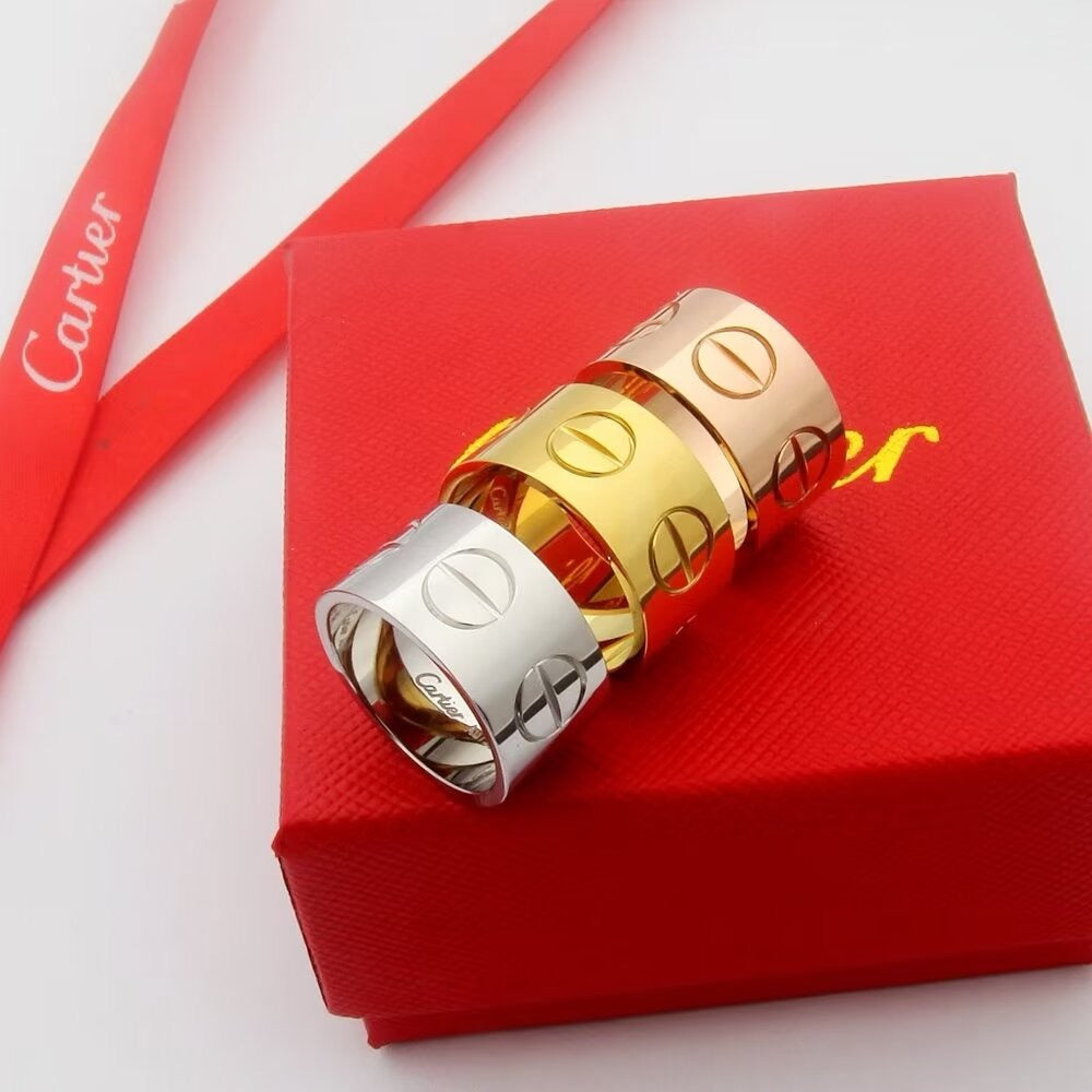 [LUXE JEWELRY] LOVE 11MM LARGE RING