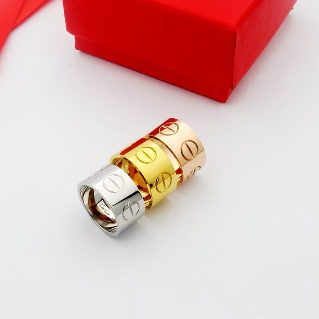 [LUXE JEWELRY] LOVE 11MM LARGE RING