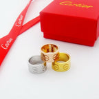 [LUXE JEWELRY] LOVE 11MM LARGE RING