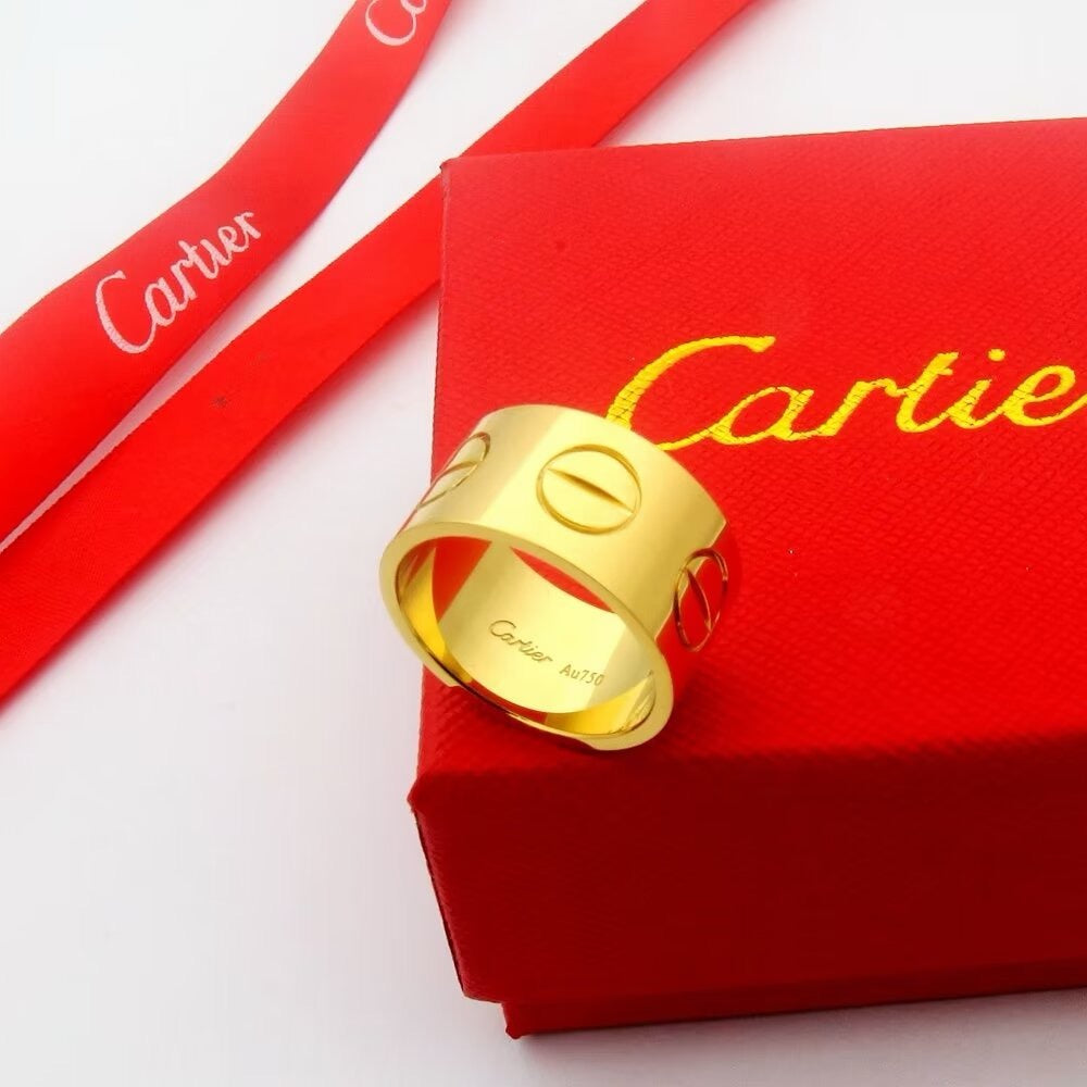[LUXE JEWELRY] LOVE 11MM LARGE RING