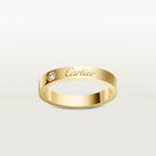 [LUXE JEWELRY] LOVE RING 4MM 1 DIAMOND