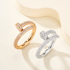[LUXE JEWELRY] JUSTE RING 2.6MM FULL DIAMOND