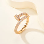 [LUXE JEWELRY] JUSTE RING 2.6MM FULL DIAMOND