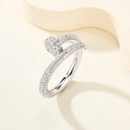 [LUXE JEWELRY] JUSTE RING 2.6MM FULL DIAMOND