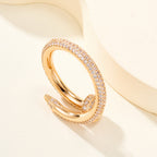 [LUXE JEWELRY] JUSTE RING 2.6MM FULL DIAMOND
