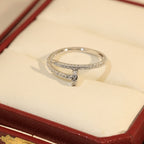 [LUXE JEWELRY] JUSTE 1.8MM FULL DIAMOND RING