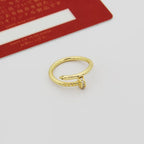 [LUXE JEWELRY] JUSTE 1.8MM HALF DIAMOND RING