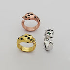 [LUXE JEWELRY] PANTHERE SPOTTED MEDIUM RING