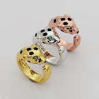 [LUXE JEWELRY] PANTHERE SPOTTED MEDIUM RING