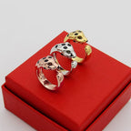 [LUXE JEWELRY] PANTHERE SPOTTED MEDIUM RING