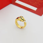 [LUXE JEWELRY] PANTHERE SPOTTED MEDIUM RING