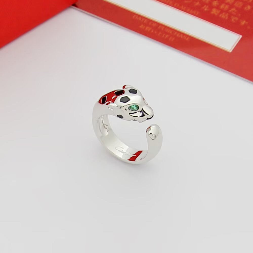 [LUXE JEWELRY] PANTHERE SPOTTED MEDIUM RING
