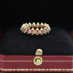 [LUXE JEWELRY] CLASH 6.8MM DIAMOND MEDIUM RING