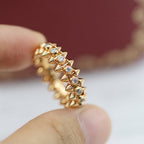 [LUXE JEWELRY] CLASH 6.8MM DIAMOND MEDIUM RING