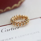 [LUXE JEWELRY] CLASH 6.8MM DIAMOND MEDIUM RING