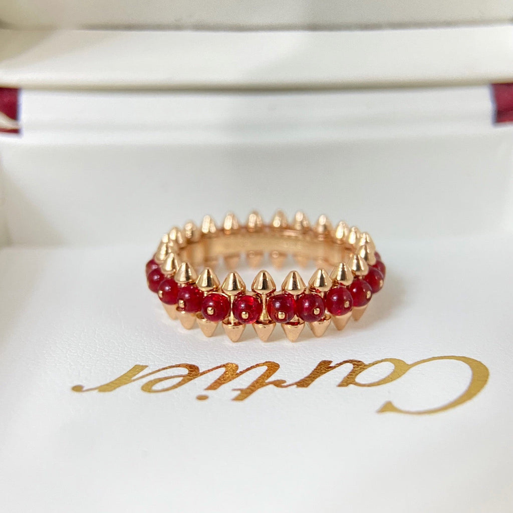 [LUXE JEWELRY] CLASH 7.9MM AGATE CHALCEDONY RING