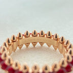 [LUXE JEWELRY] CLASH 7.9MM AGATE CHALCEDONY RING