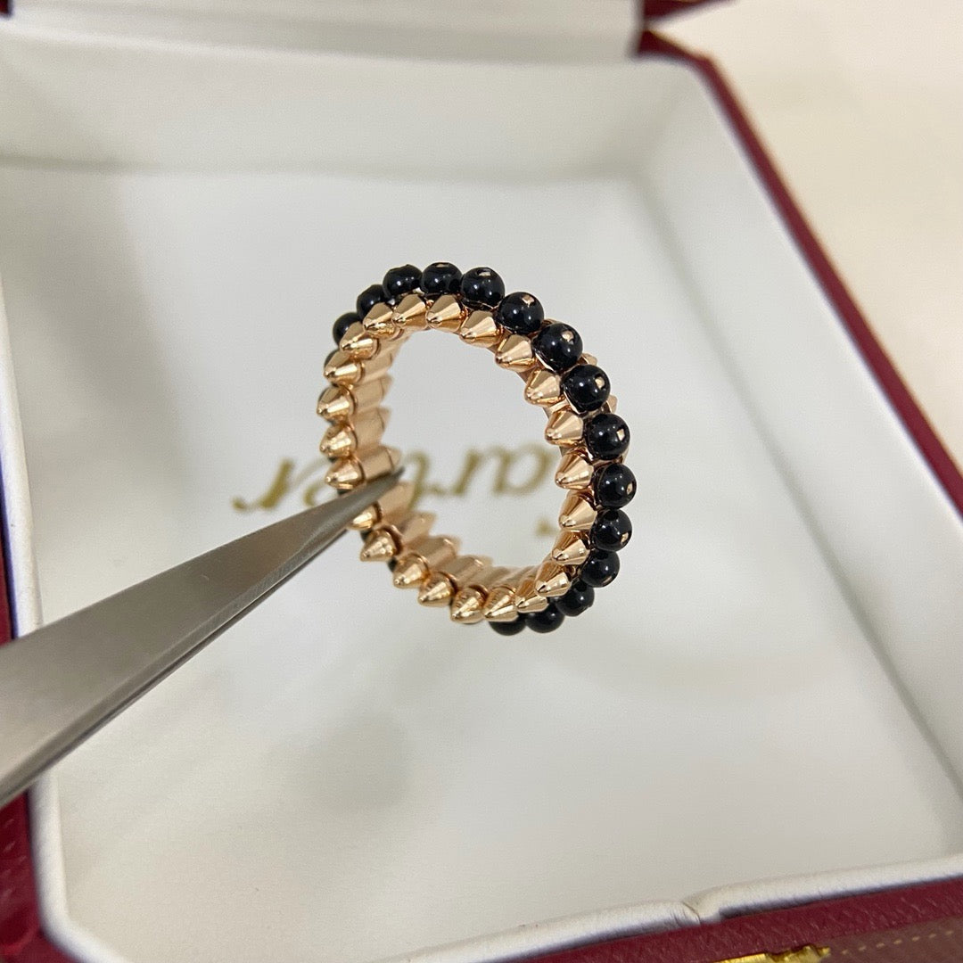 [LUXE JEWELRY] CLASH 7.9MM AGATE CHALCEDONY RING