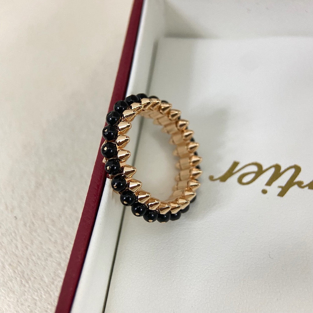 [LUXE JEWELRY] CLASH 7.9MM AGATE CHALCEDONY RING