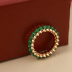 [LUXE JEWELRY] CLASH 7.9MM AGATE CHALCEDONY RING