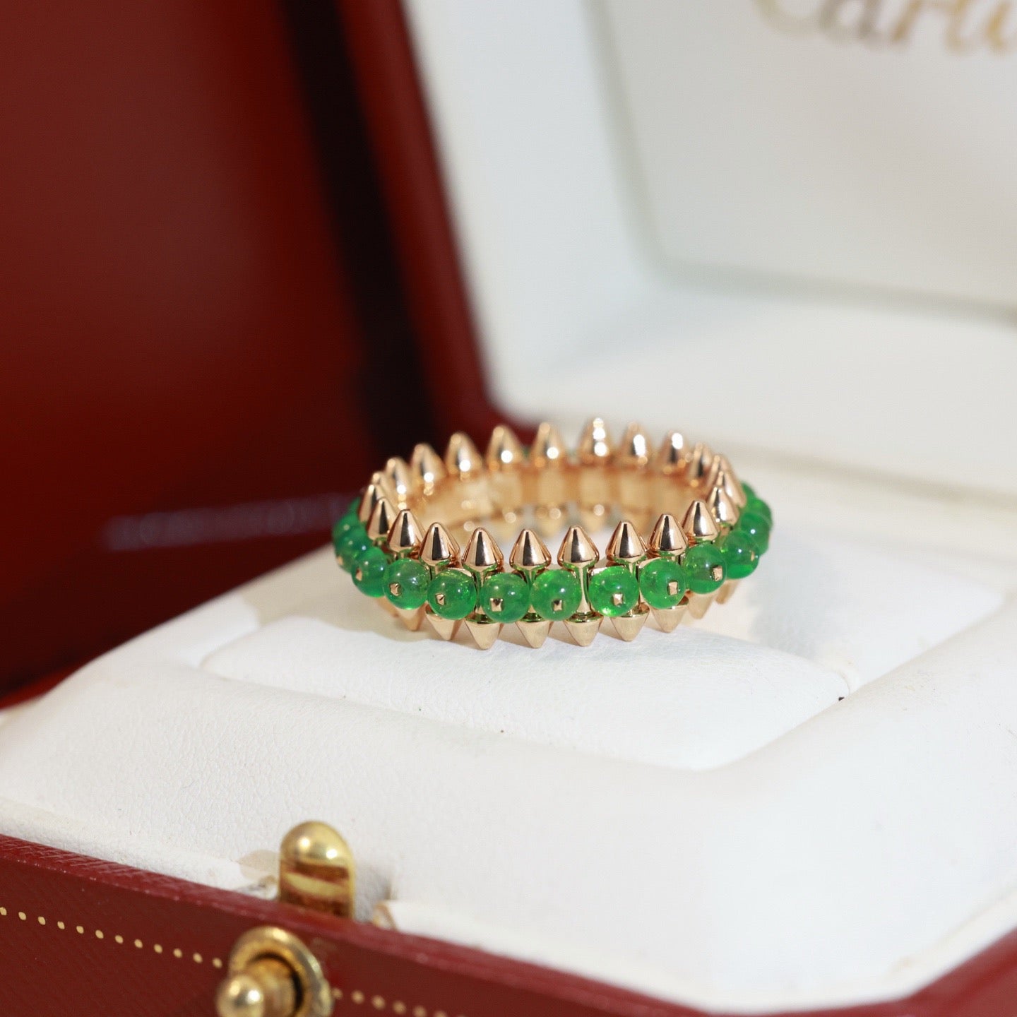 [LUXE JEWELRY] CLASH 7.9MM AGATE CHALCEDONY RING