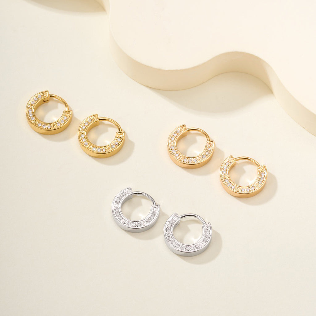 [LUXE JEWELRY] LOVE DIAMOND EARRINGS