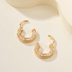 [LUXE JEWELRY] LOVE DIAMOND EARRINGS