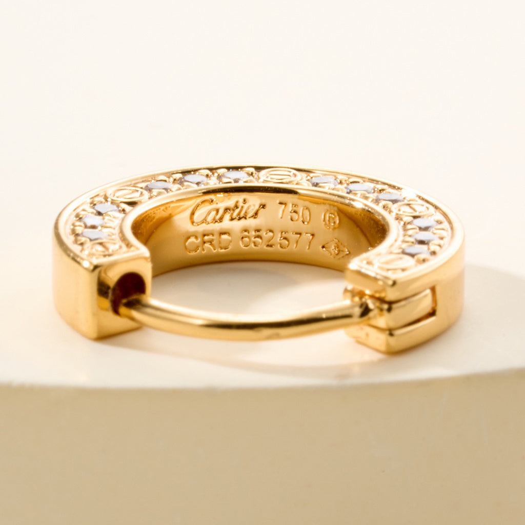 [LUXE JEWELRY] LOVE DIAMOND EARRINGS