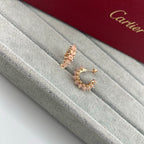 [LUXE JEWELRY] CLASH 7.9MM AGATE CHALCEDONY EARRINGS