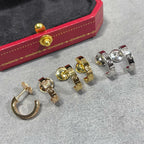 [LUXE JEWELRY] LOVE EARRINGS 2.65 MM NO DIAMOND SMALL