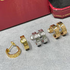 [LUXE JEWELRY] LOVE EARRINGS 5.7MM 2 DIAMONDS